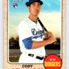Cody Bellinger RC Topps Heritage