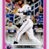 Bryan De La Cruz Pink Refractor RC Topps Chrome