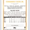 Fernando Tatis Jr. Topps Gallery Artist Proof
