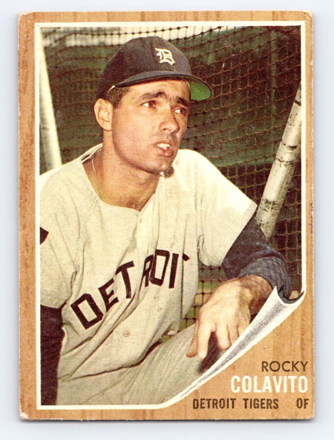 Rocky Colavito 1962 Topps
