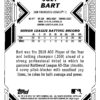 Joey Bart Bowman Platinum