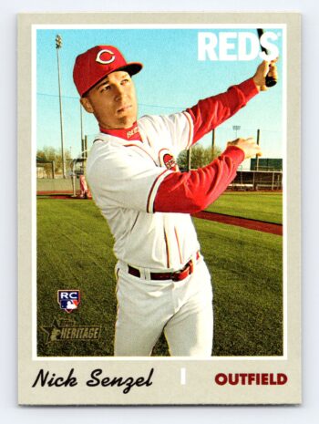 Nick Senzel RC Topps Heritage