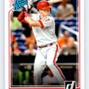 Rhys Hoskins RC Donruss Optic Rated Rookie