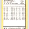Dave Winfield 1988 Donruss Baseball's Best