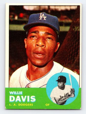 Willie Davis 1963 Topps