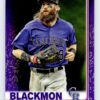 Charlie Blackmon /299 Purple Topps Chrome