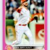 Kris Bryant Pink Refractor Topps Chrome