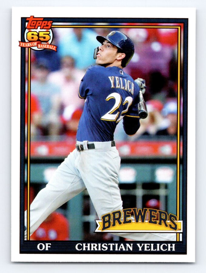 Christian Yelich 65 Years of Baseball Topps