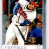 Freddie Freeman Refractor Topps Chrome