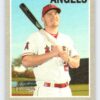 Mike Trout Canvas Sticker Topps Heritage