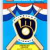 Brewers 1989 Fleer Baseball Sticker