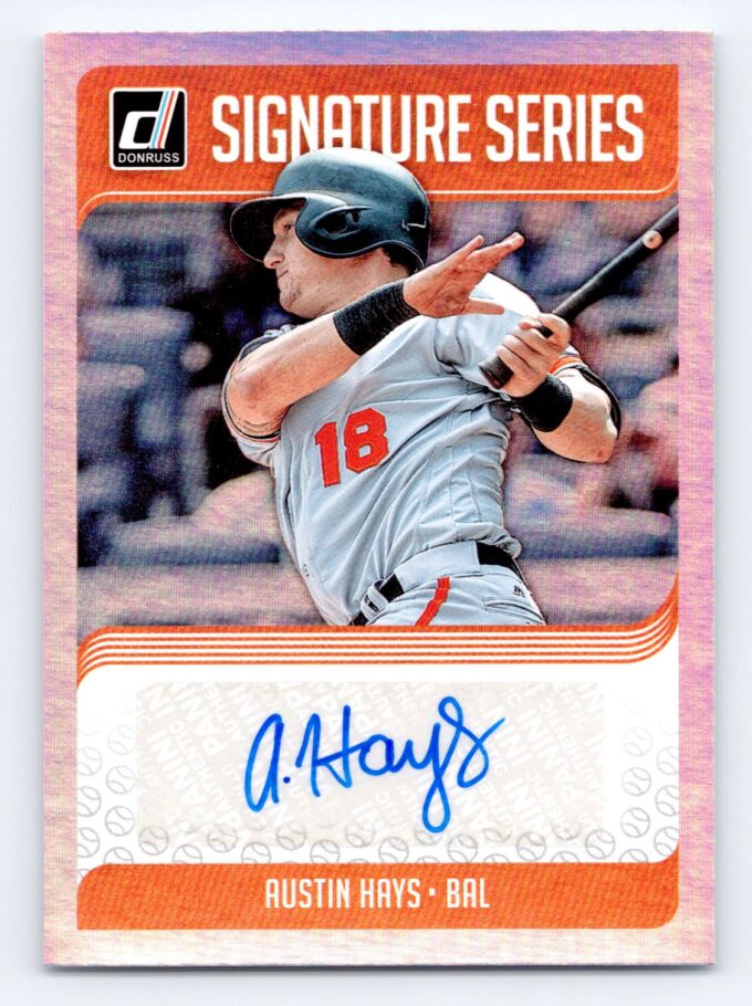 Austin Hays Autograph Donruss Signature Series