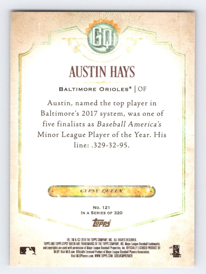 Austin Hays RC Gypsy Queen