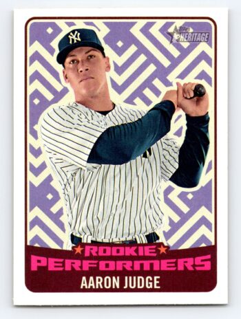 Aaron Judge Rookie Performers Topps Heritage