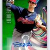 Shane Bieber /99 Autograph Green Bowman Platinum