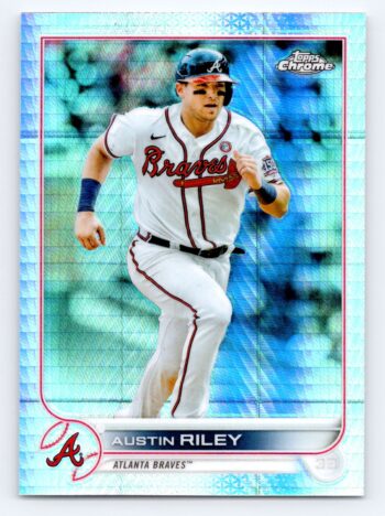 Austin Riley Prism Refractor Topps Chrome