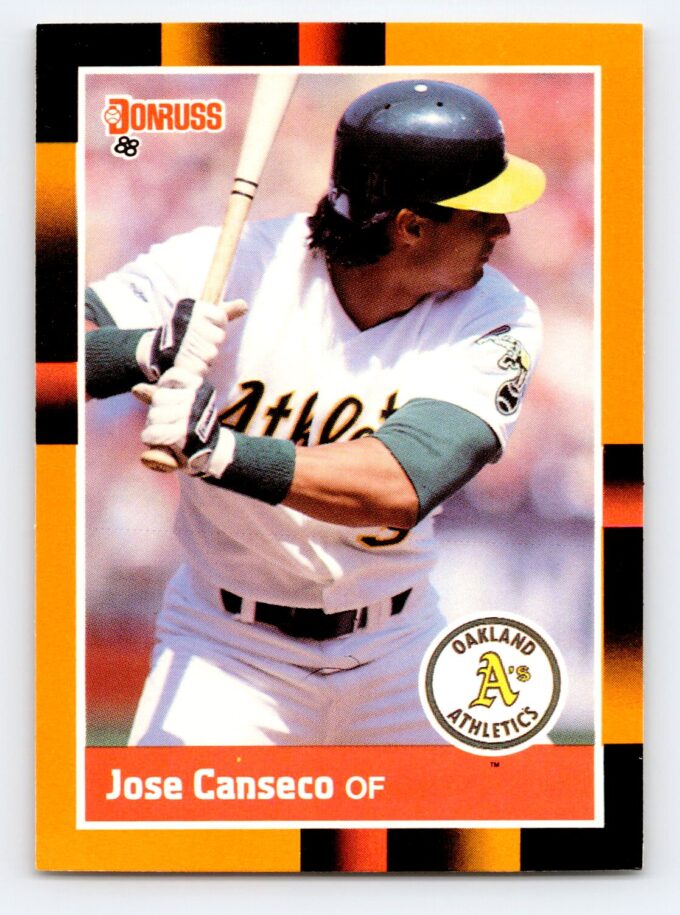 Jose Canseco 1988 Donruss Baseball's Best