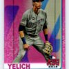 Christian Yelich Pink Refractor ASG Topps Chrome