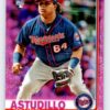 Willians Astudillo RC Pink Refractor Topps Chrome