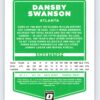 Dansby Swanson Donruss Optic