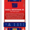 Odell Beckham Jr. /149 Blue Holo Refractor Donruss Optic