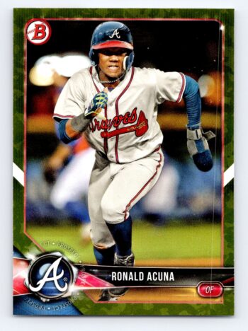 Ronald Acuna Jr. Camo Bowman Paper