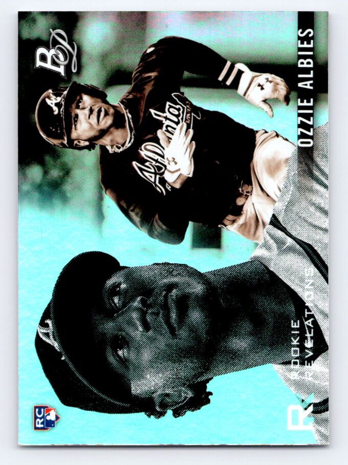 Ozzie Albies RC Rookie Revelations Bowman Platinum