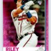 Austin Riley RC Pink Refractor Topps Chrome