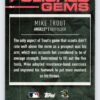 Mike Trout /99 Green Polished Gems Bowman Platinum
