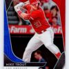 Mike Trout Red White Blue Prizm