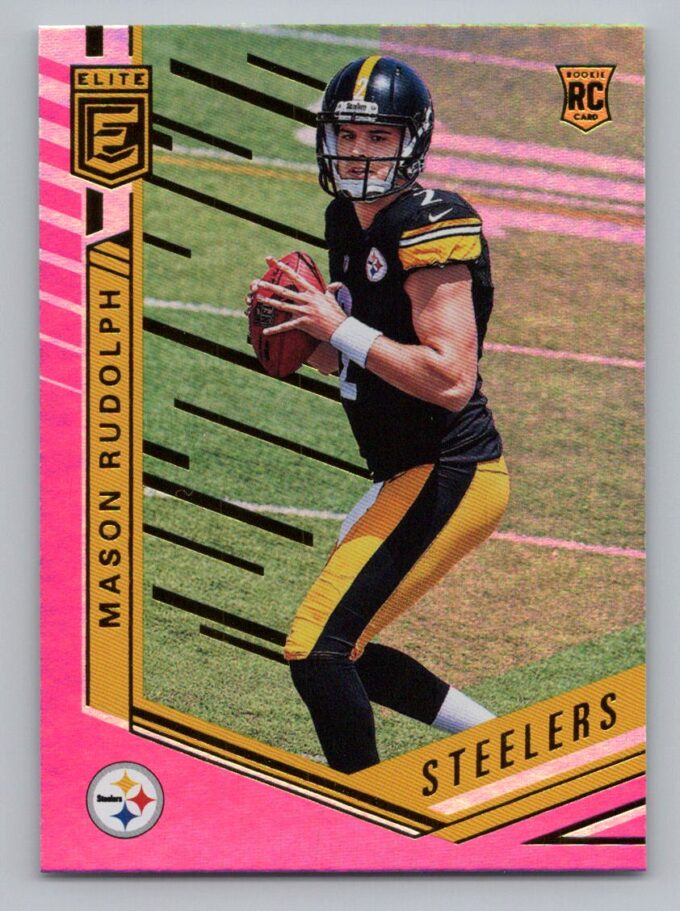 Mason Rudolph RC Pink Donruss Elite