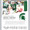 Brian Lewerke RC Panini Chronicles Prestige