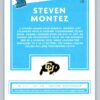 Steven Montez RC Red Panini Chronicles Donruss
