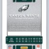 Carson Wentz Red Donruss Press Proof