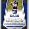 Davis Webb RC Silver Refractor Prizm