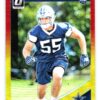 Leighton Vander Esch RC Red/Yellow Donruss Optic