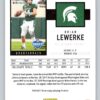 Brian Lewerke RC Panini Chronicles Score