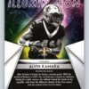 Alvin Kamara Green Prizm Refractor Illumination