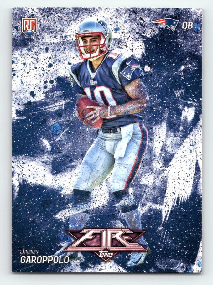 Jimmy Garoppolo RC Topps Fire