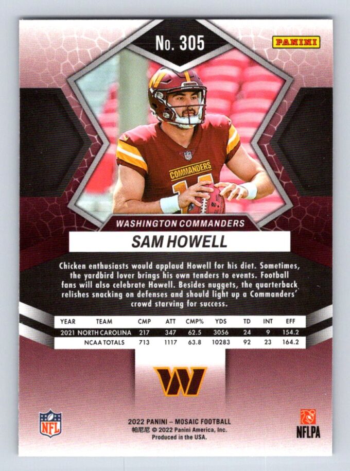 Sam Howell RC Mosaic