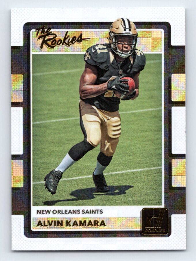 Alvin Kamara RC Donruss the Rookies