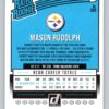 Mason Rudolph RC Donruss  Rated Rookie