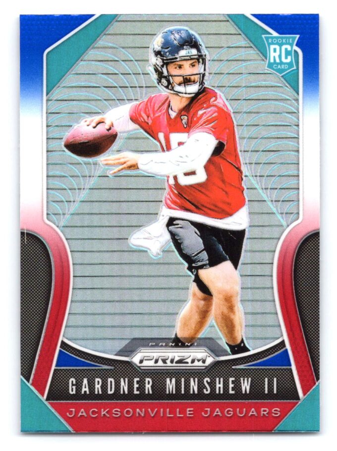 Gardner Minshew RC Refractor Red/White/Blue Prizm