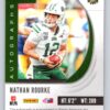 Nathan Rourke RC Silver Autograph Prizm Draft Picks