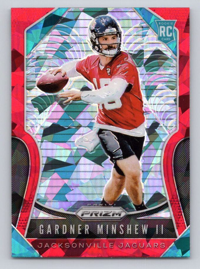 Gardner Minshew RC Refractor Red Cracked Ice Prizm