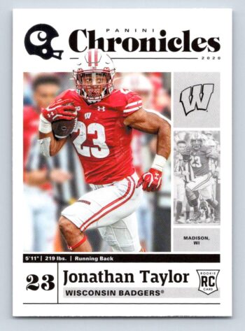 Jonathan Taylor RC Panini Chronicles