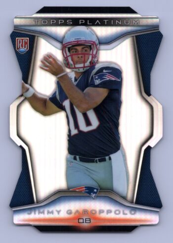 Jimmy Garoppolo 2014 Topps Platinum Die-Cut Rookies #PDC-JG Rookie RC