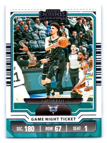 LaMelo Ball 2024 Contenders Game Night Ticket
