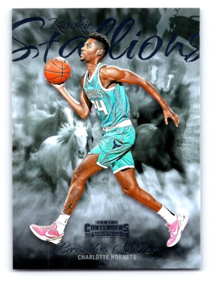 Brandon Miller RC 2024 Contenders Rookie Stallions