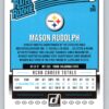 Mason Rudolph RC Donruss  Rated Rookie